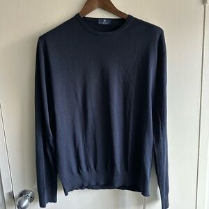 BESPOKE Tincati Navy Merino Sweater EU54